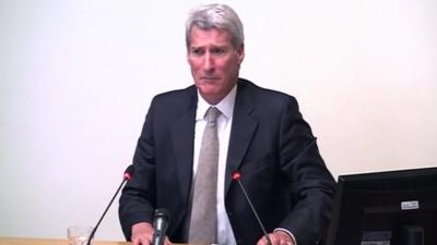 Jeremy Paxman at the Leveson Inquiry