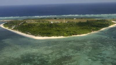 An island on the South China Sea