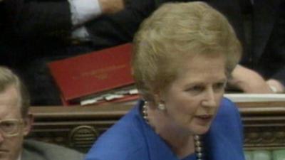 Margaret Thatcher (Archive pic)