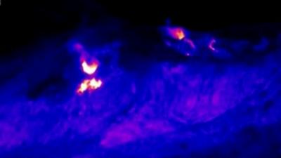 Thermal cameras catch the Turrialba activity