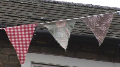 Chatteris High Street bunting