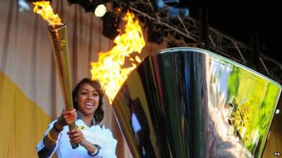 Cardiff Olympic ceremony