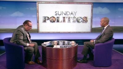 Andrew Neil and Chuka Umunna