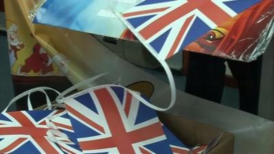 Union flag bunting