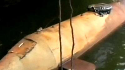 Submarine seized in Colombia