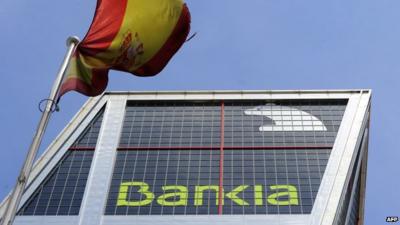 Bankia's headquarters in Madrid