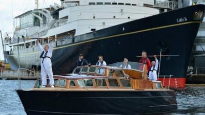 Royal Yacht Britannia"s Yotties Prepare For Diamond Jubilee Celebrations