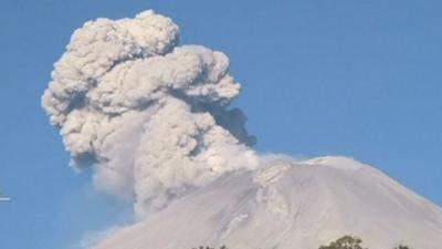 Mexico's Popocatepetl Volcano