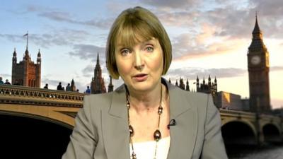 The Deputy Leader of the Labour Party, Harriet Harman