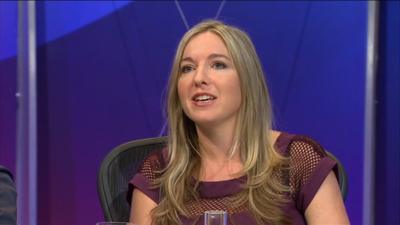 Victoria Coren on Question Time