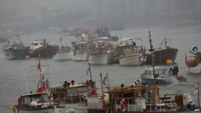 Boats on Thames