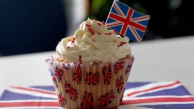 Jubilee cupcake