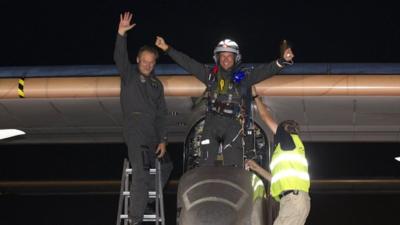 Solar Impulse pilot Bertrand Piccard