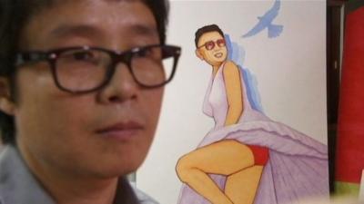 North Korean artist Song Byeok