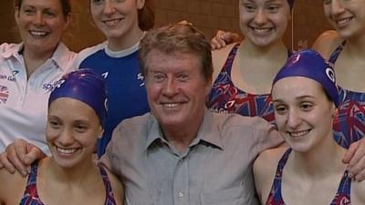 Theatre legend, Michael Crawford has been working with the squad helping them with their artistic marks