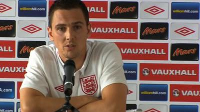 England winger Stewart Downing