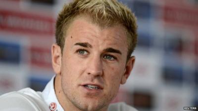 England goalkeeper Joe Hart