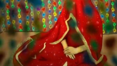 An animation of Sara, a woman who as a teenager was forced into marriage.