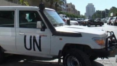 UN vehicle