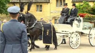 Robin Gibb funeral