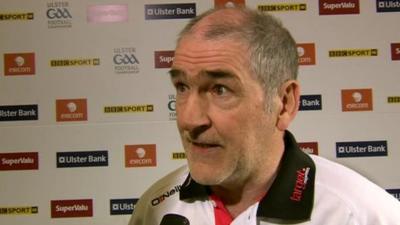 Tyrone manager Mickey Harte