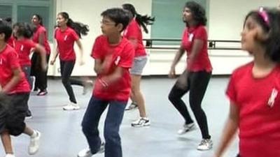 Dance class in Singapore