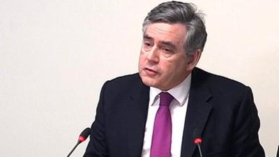 Former Prime Minister Gordon Brown