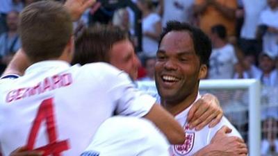 Joleon Lescott gives England the lead