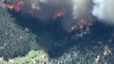 Wildfires in Colorado 11 June 2012