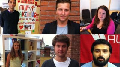Six members of Norway's AUF spoke to WHYS