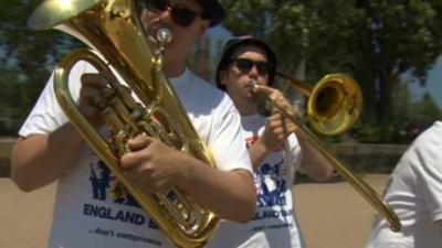 The England Supporters Band