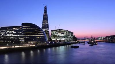 Shard building by River Thames