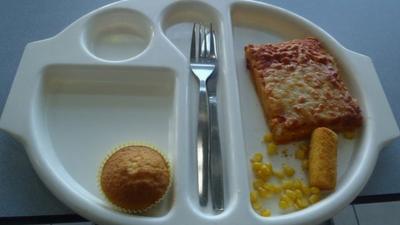 Photo of Martha's school lunch