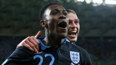 England striker Danny Welbeck