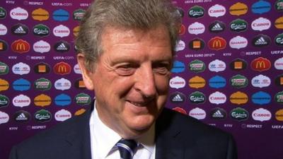 England manager Roy Hodgson