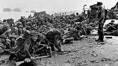 Soldiers at D-Day