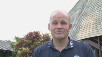 Scotland head coach Andy Robinson