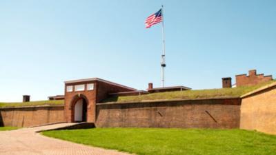 Fort McHenry, the birthplace of the US national anthem