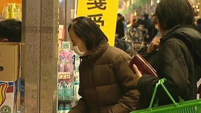 Shoppers in Tokyo