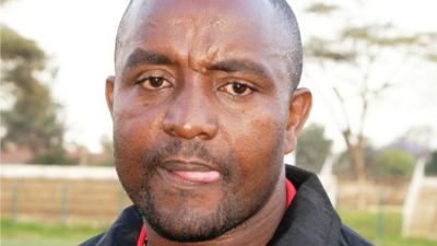 Kenya coach Francis Kimanzi