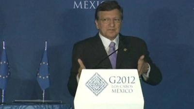 European Commission President Jose Manuel Barroso