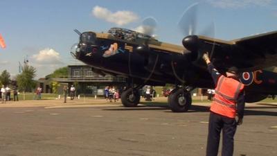 Aircraft at Newark Air Museum