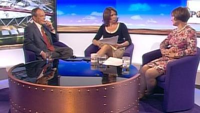 Simon Jenkins, Jo Coburn and Tessa Jowell