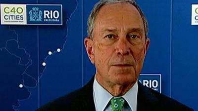 Michael Bloomberg, mayor of New York city, and chair of the C40 group