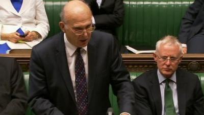 Business Secretary, Vince Cable