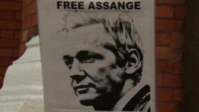 Julian Assange poster