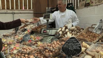 Rode Hall Farmers' Market in south Cheshire