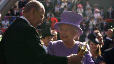 Her Royal Majesty the Queen at Royal Ascot