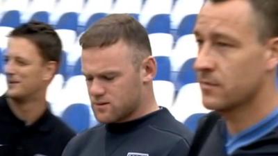 Wayne Rooney and John Terry