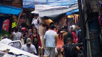 Rocinha in Brazil